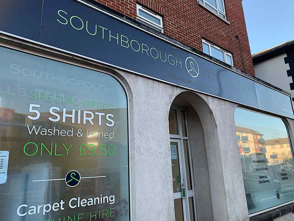 SOUTHBOROUGH DRY CLEANERS logo