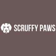 SCRUFFY PAWS DOG GROOMING logo