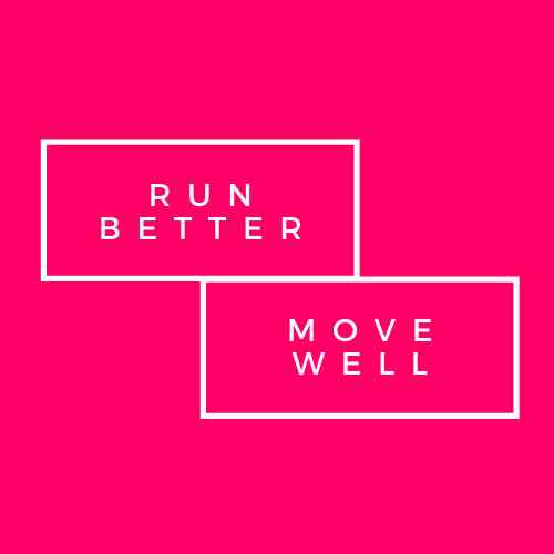 RUN BETTER. MOVE WELL logo
