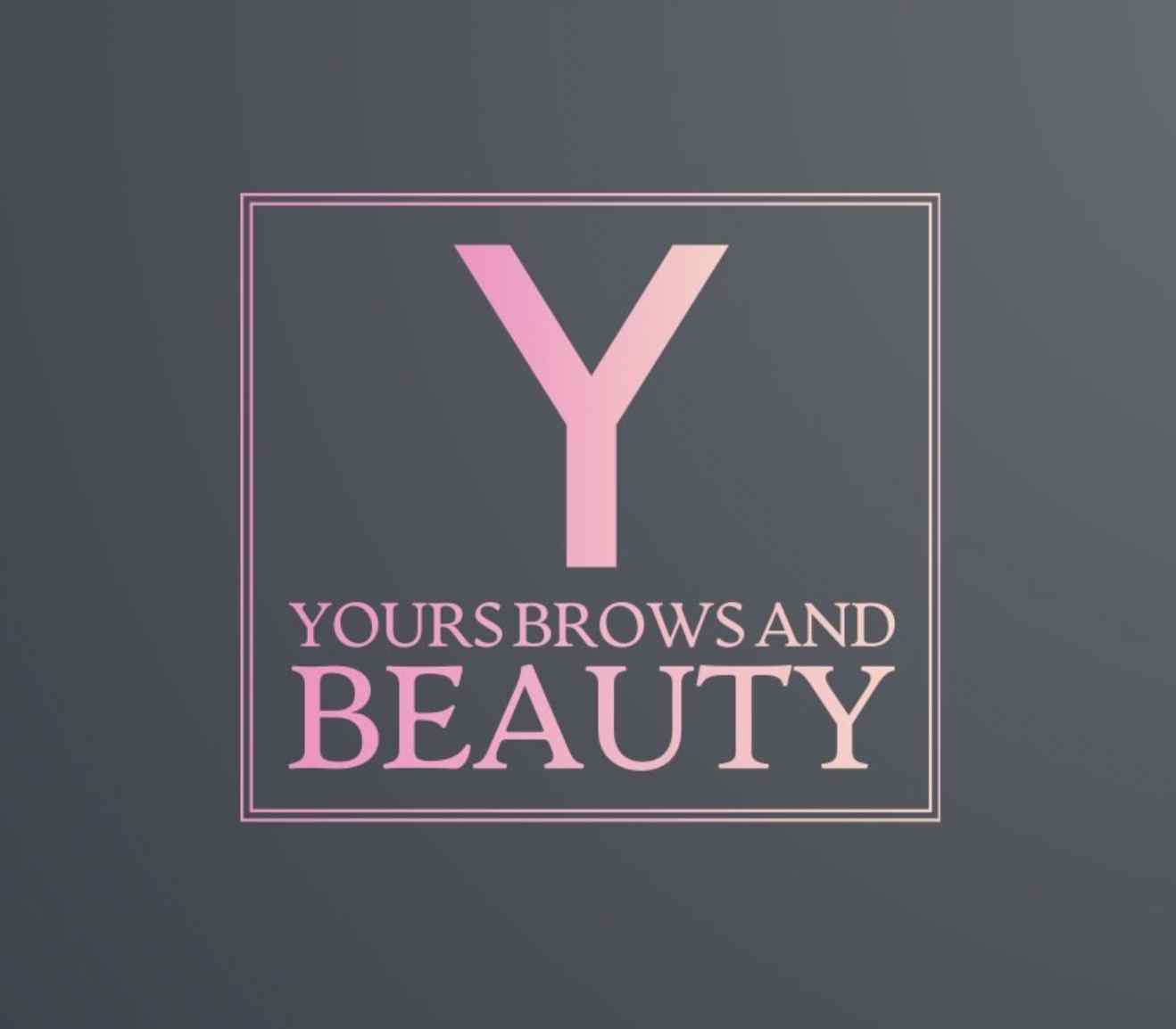 YOURS BROWS AND BEAUTY logo