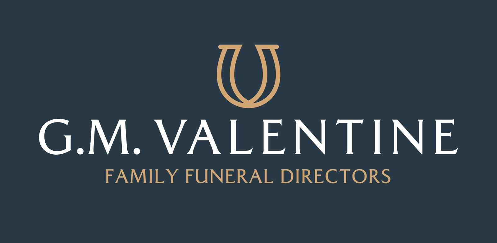 GM VALENTINE FAMILY FUNERAL DIRECTORS logo