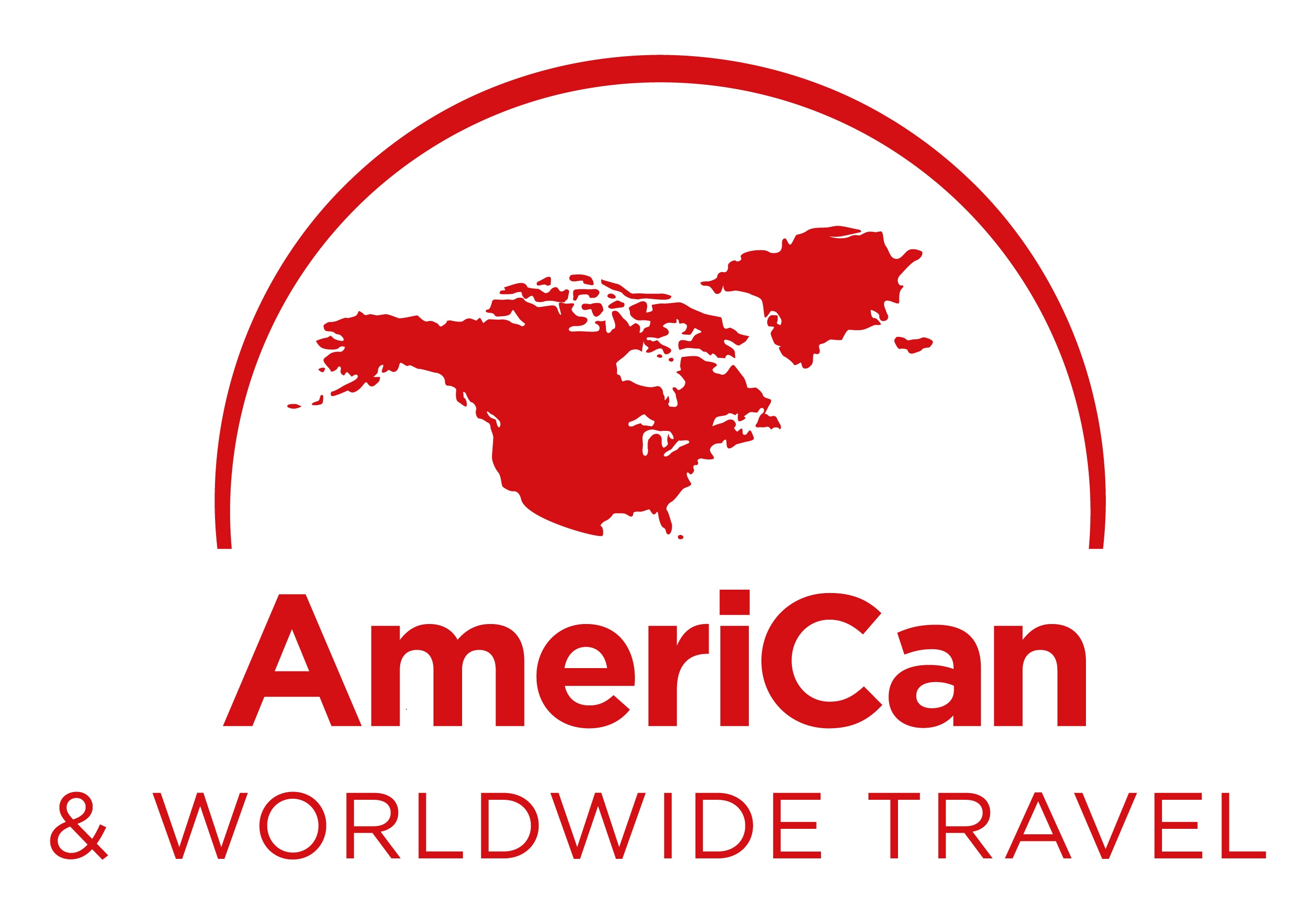 AMERICAN & WORLDWIDE TRAVEL logo