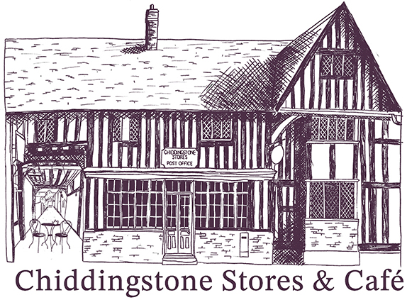 CHIDDINGSTONE STORES AND CAFE logo