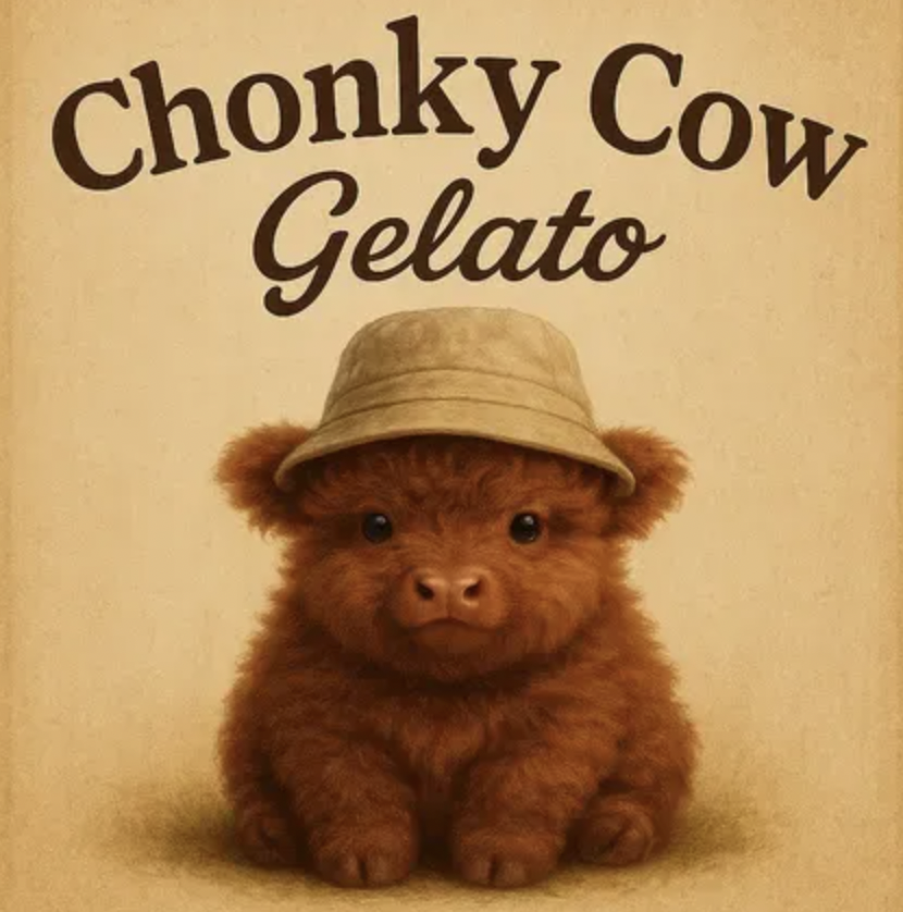 CHONKY COW GELATO logo