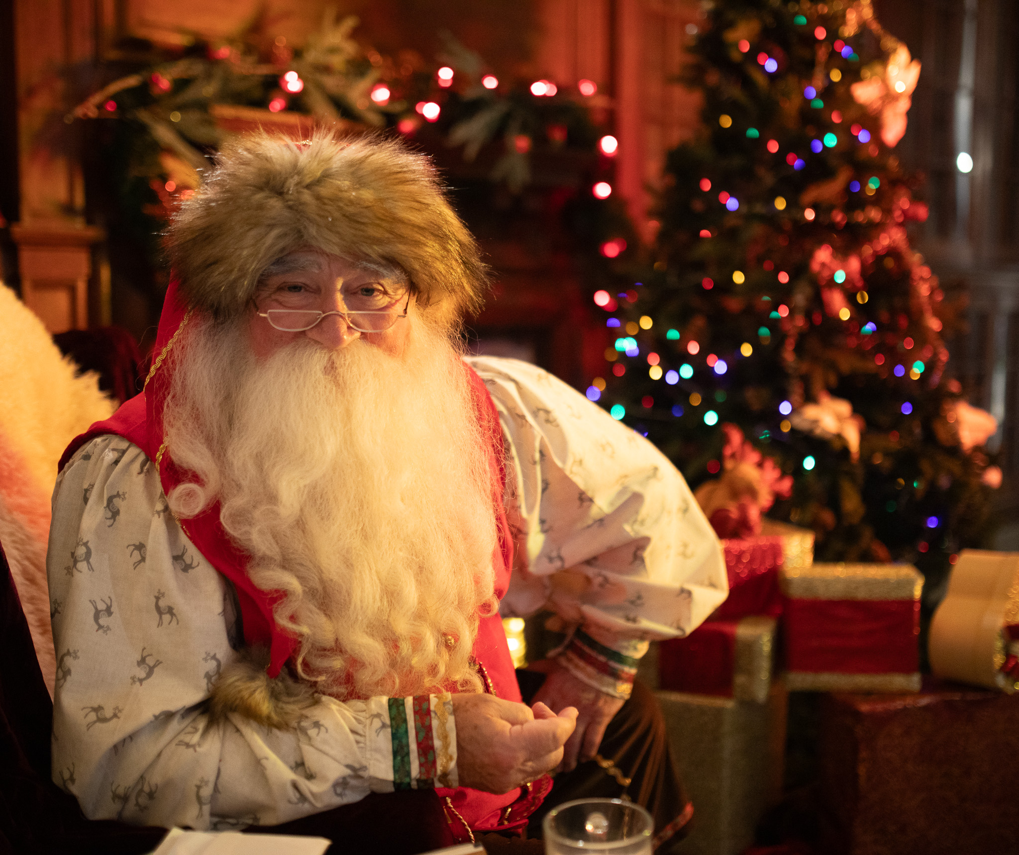 A magical flight to visit Father Christmas