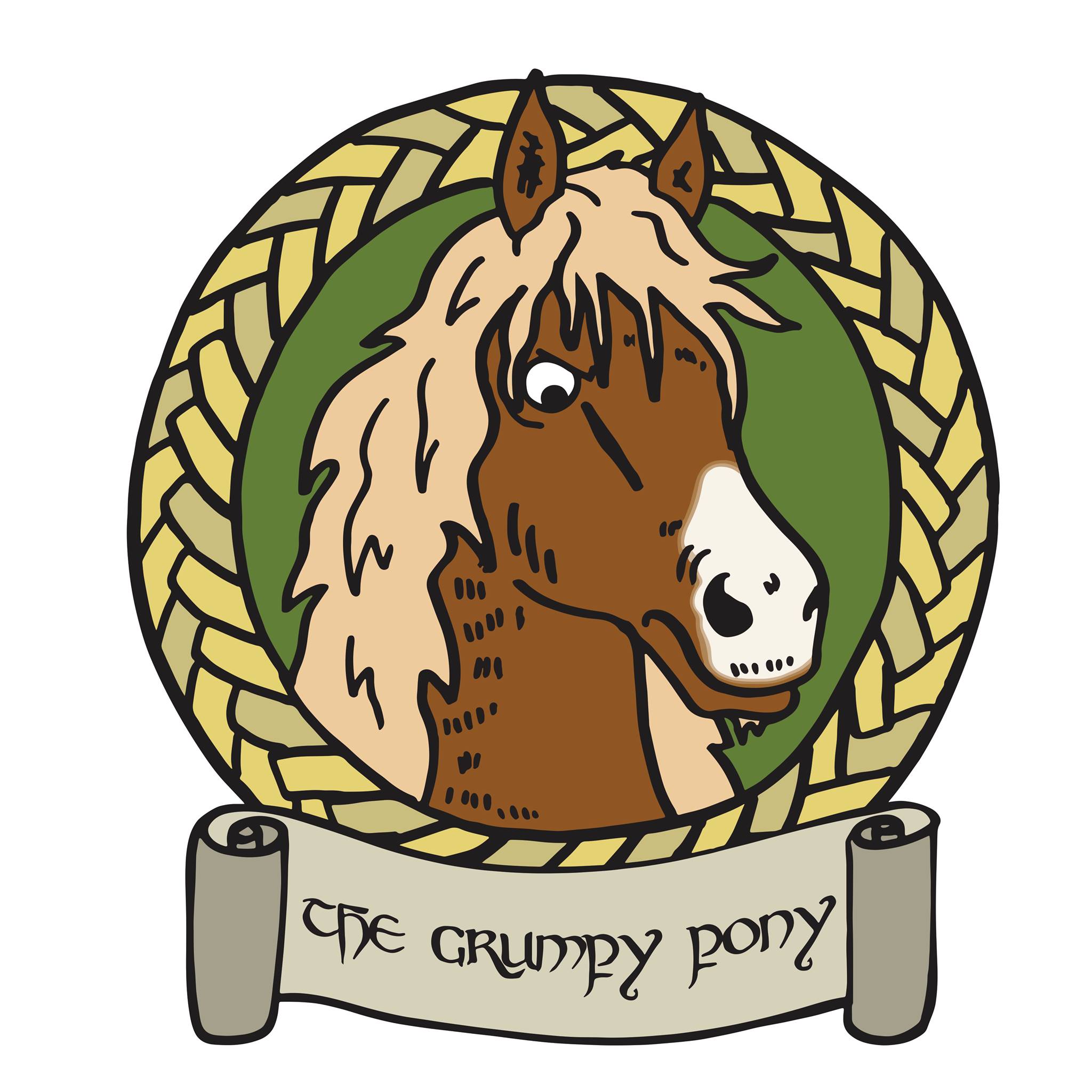 THE GRUMPY PONY logo