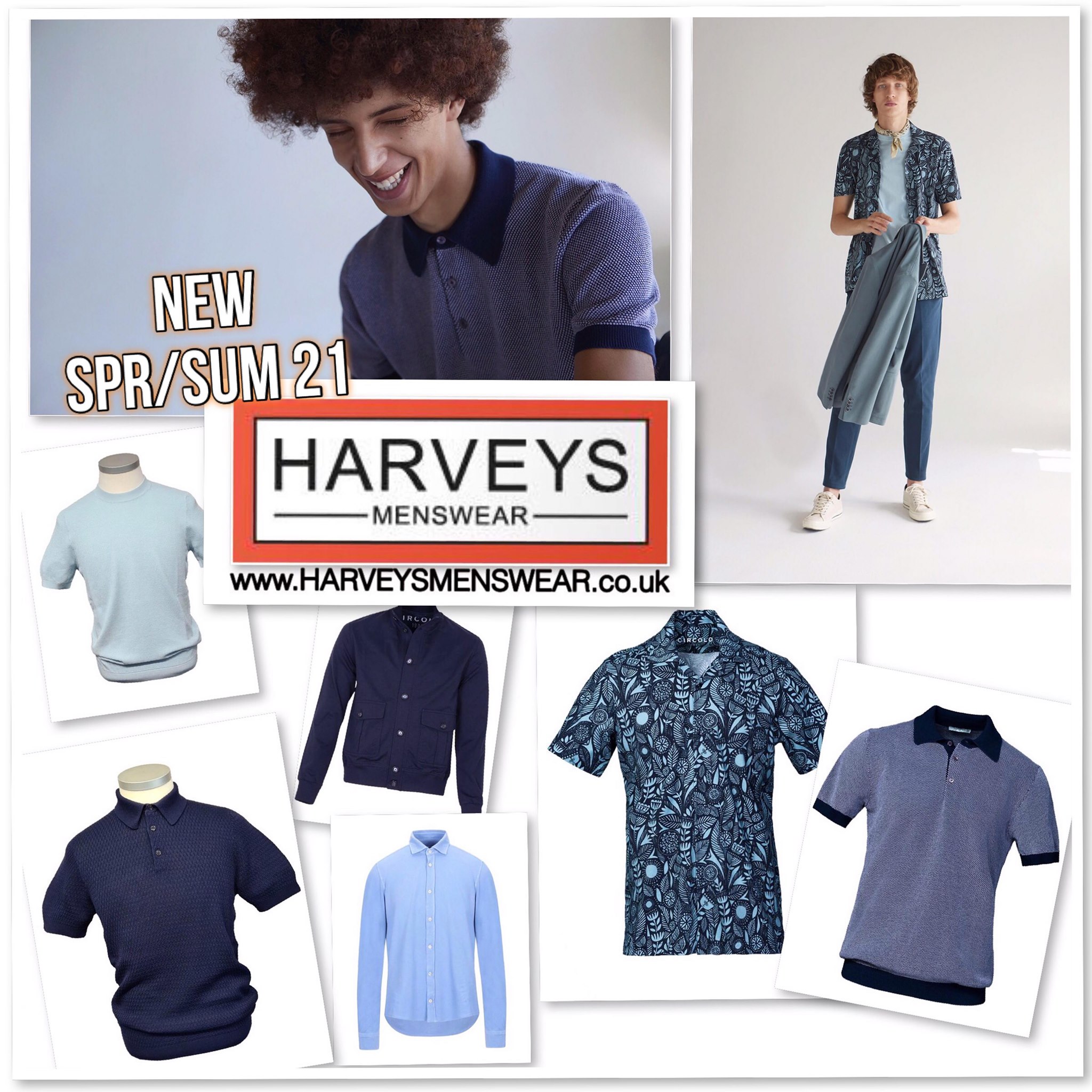 HARVEYS MENSWEAR logo