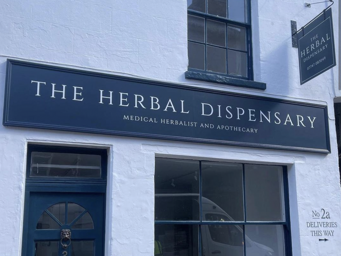 THE HERBAL DISPENSARY logo