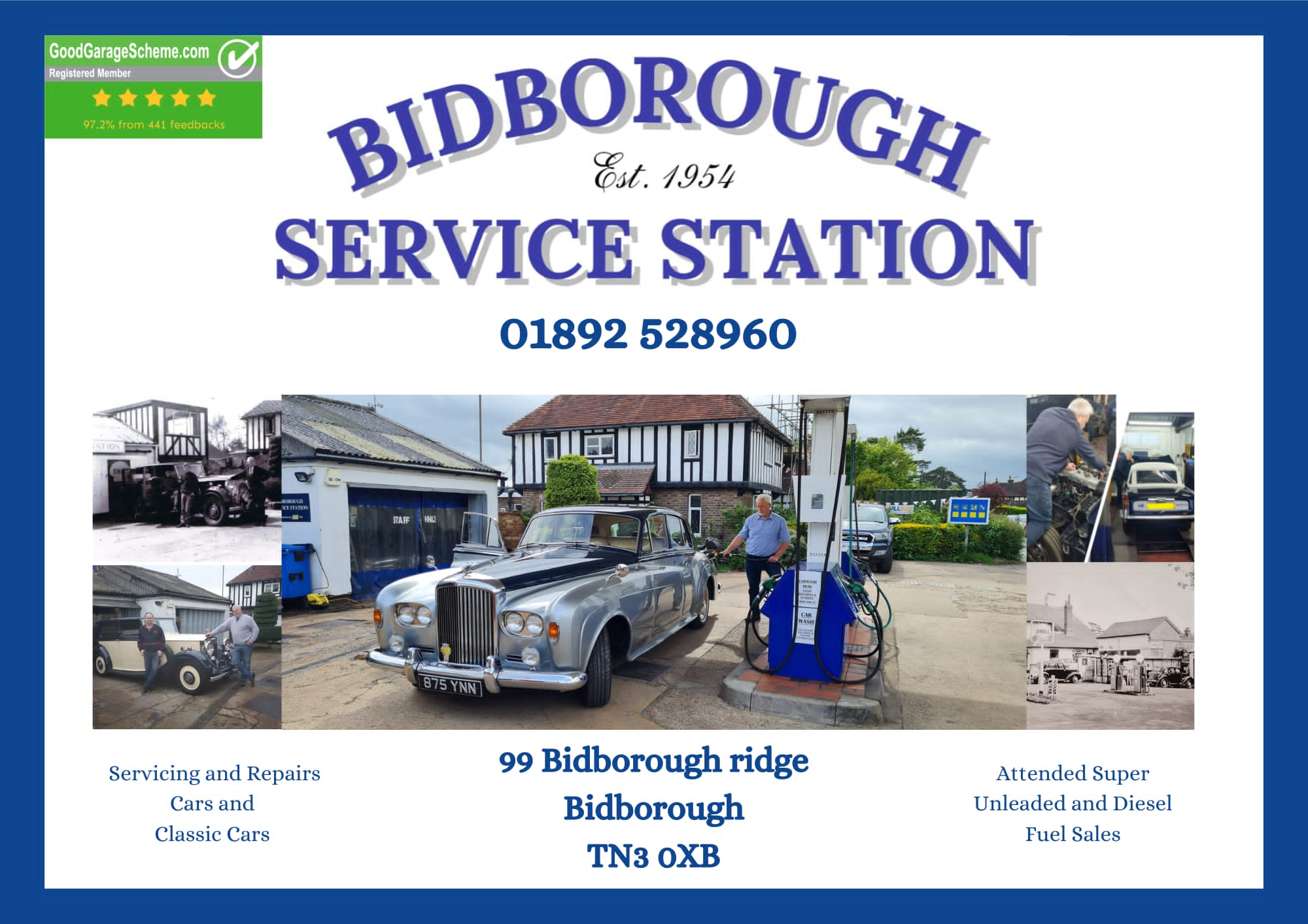 BIDBOROUGH SERVICE STATION logo