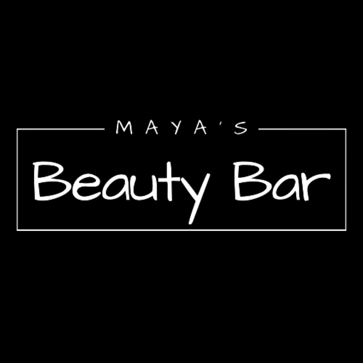 MAYA'S BEAUTY BAR logo