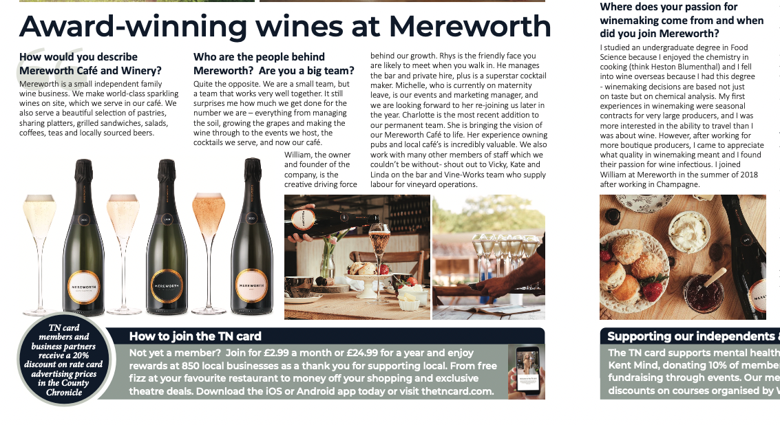 We interview: Mereworth Wines - image