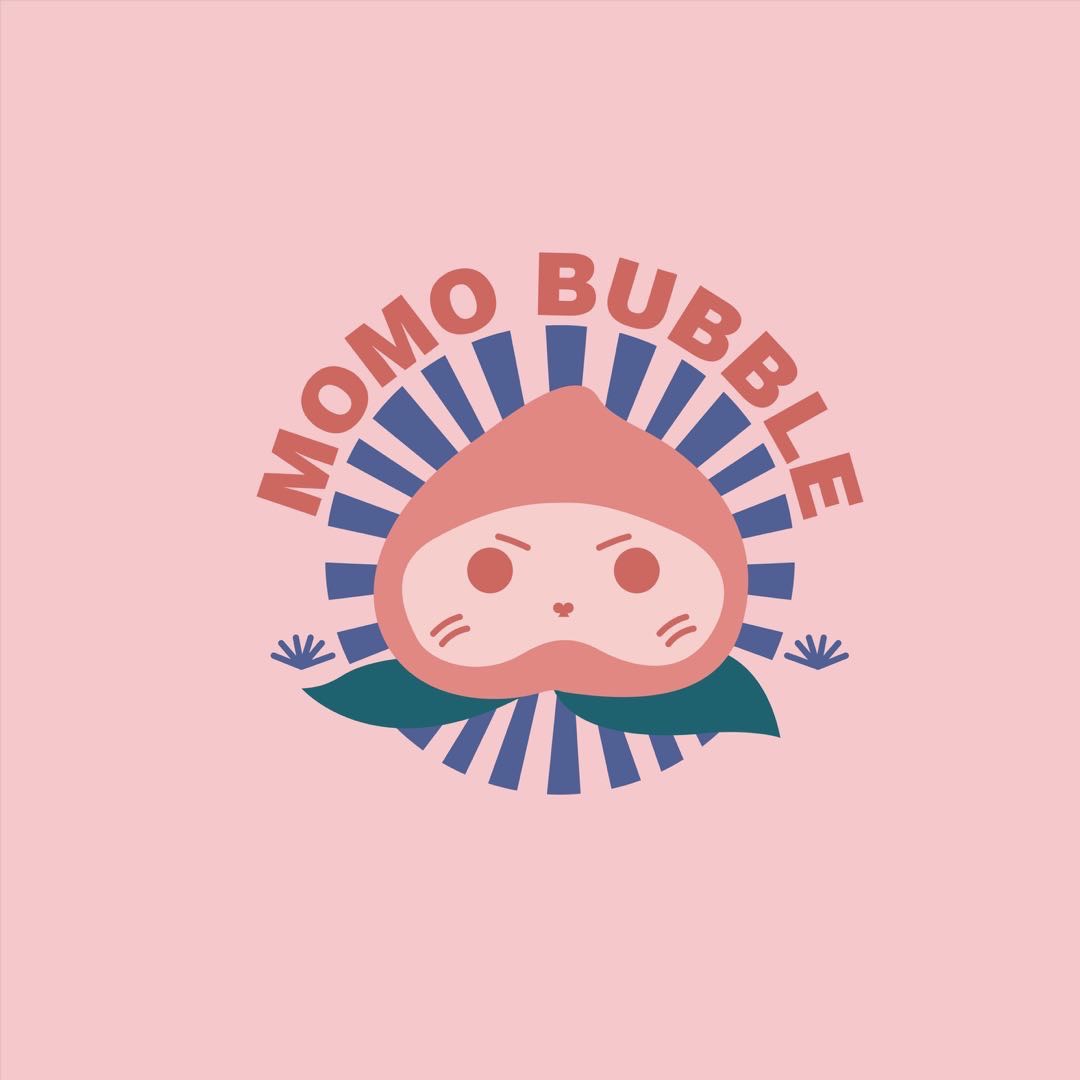 Momo Bubble logo