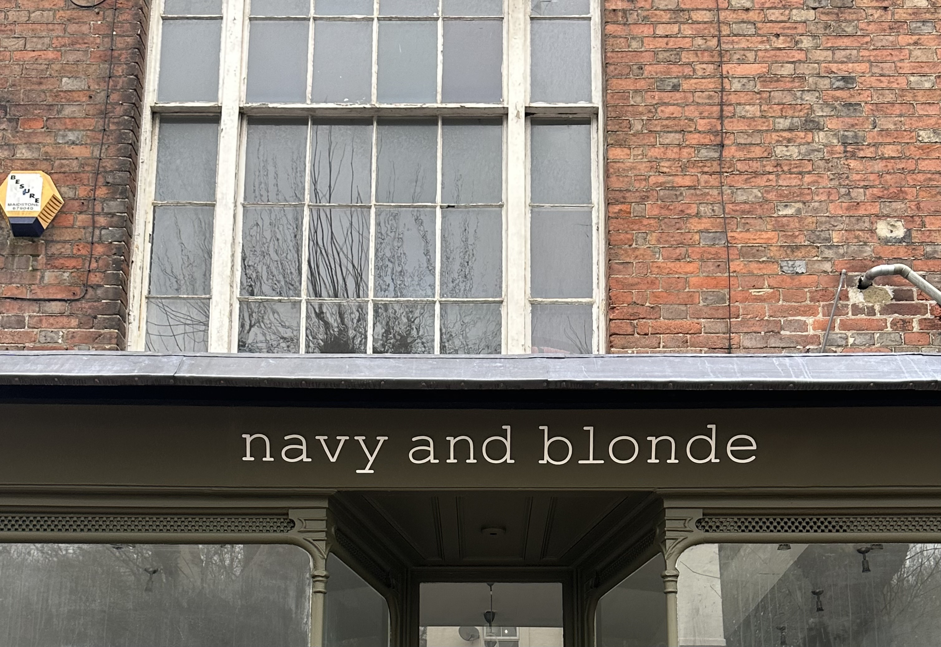 NAVY AND BLONDE