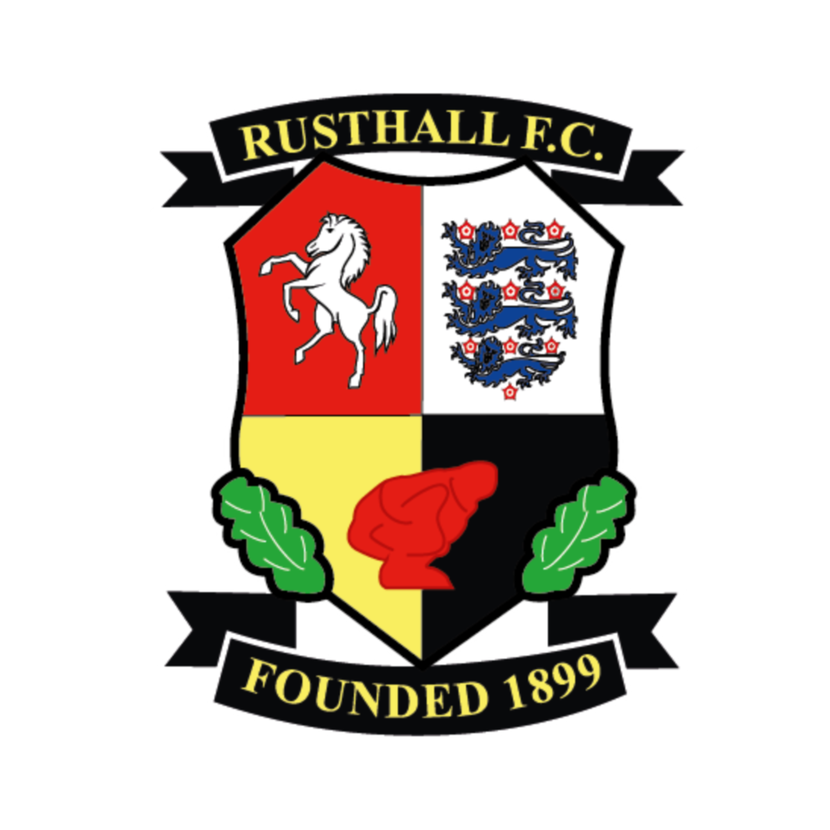 RUSTHALL FC logo