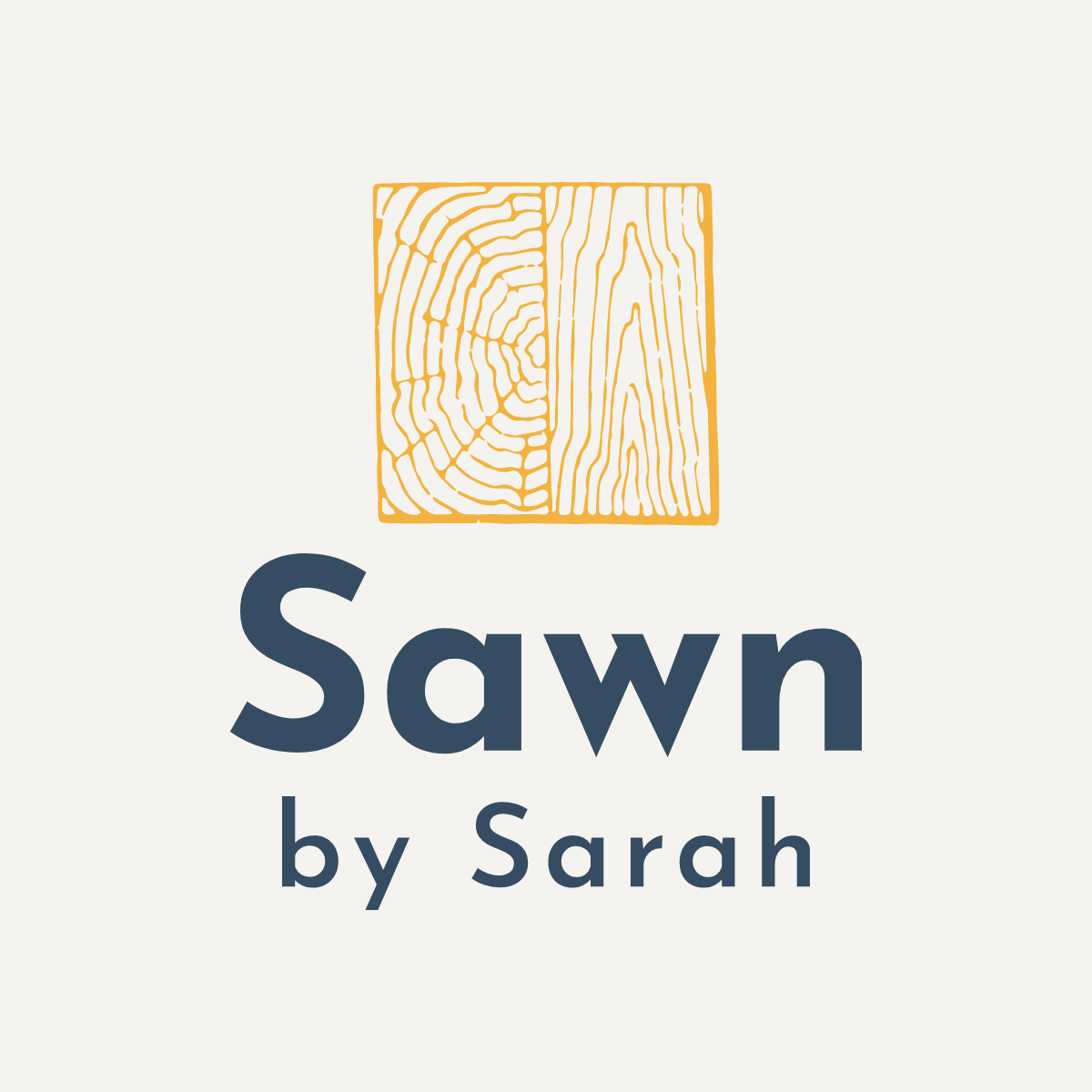 SAWN BY SARAH logo