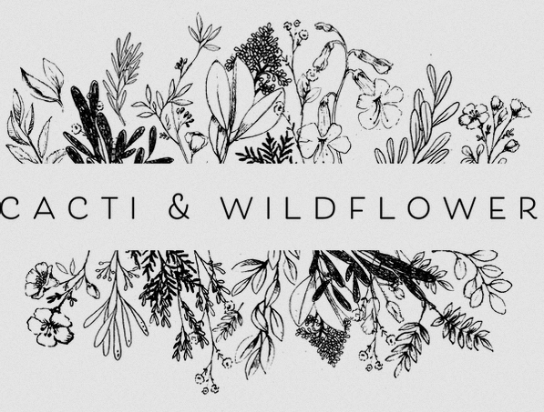 Cacti & Wildflower logo
