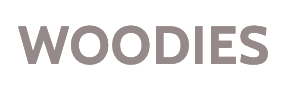 WOODIES CAFE logo