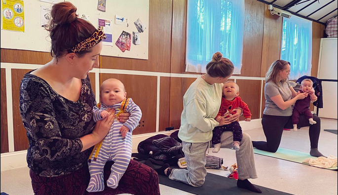 BABY YOGA WITH MARGARITA ANDERSON