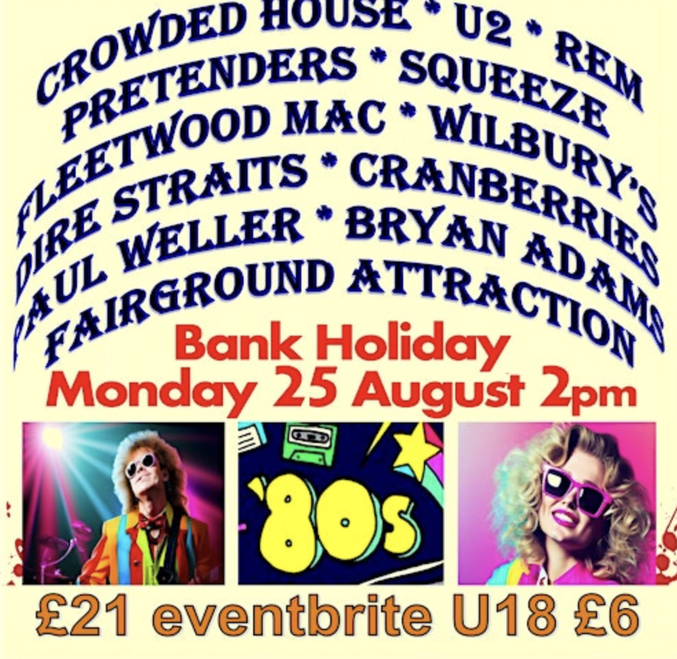 THE SOUNDS OF THE 80S AT CHIDDINGSTONE CASTLE
