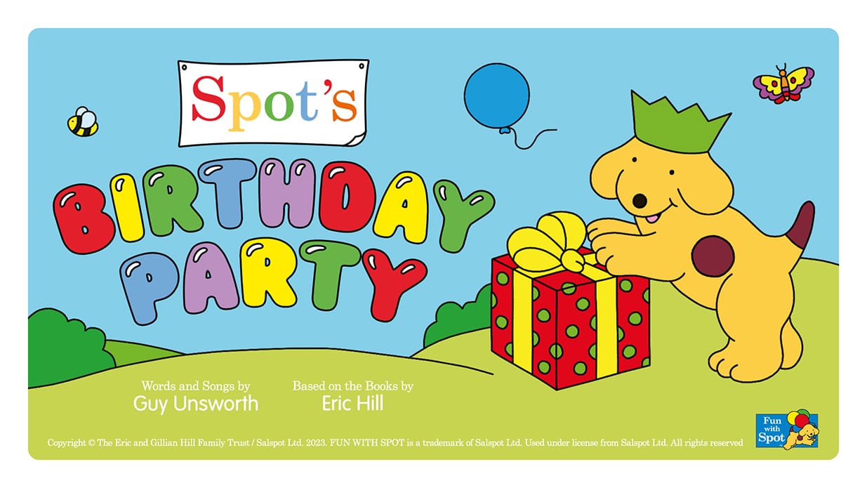 SPOT'S BIRTHDAY PARTY AT EM FORSTER THEATRE