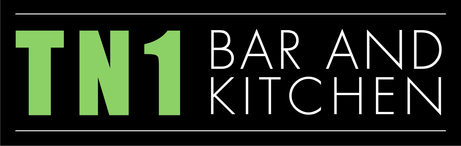 TN1 BAR & KITCHEN logo