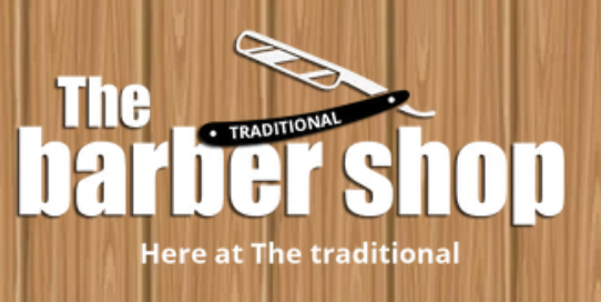 THE TRADITIONAL BARBER SHOP logo