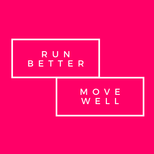 RUN BETTER. MOVE WELL logo