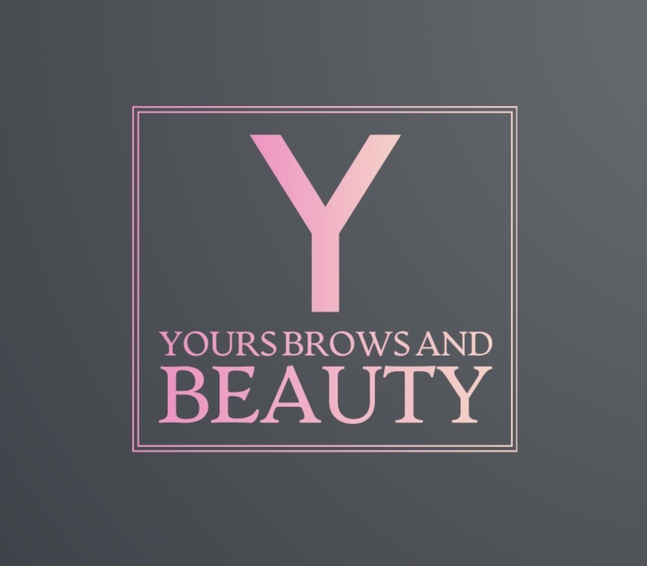 YOURS BROWS AND BEAUTY logo